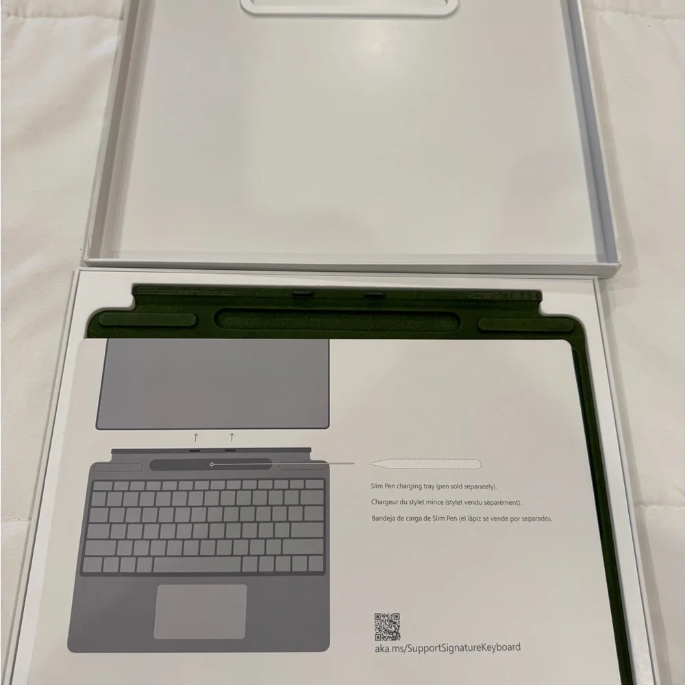 Microsoft Green Tablet Keyboard